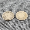 Image 5 : Two United States 90% Silver Barber Dimes ~ $0.20 Face Value