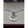 Image 2 : Sterling Silver "I AM LOVED" Necklace Measuring About 18" - By Helzburg Diamonds -Weighing 3.4 Grams