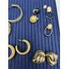 Image 6 : Earrings in individual Boxes - Large Lot of Costume Jewelry - Unique and Beautiful Pieces - Yellow 