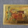 Image 3 : 1776 ~ 2026 Semiquincentennial America 250th Anniversary 999999 $2 Gold Foil Note ~ Mint Condition!