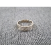 Image 1 : Stunning 14K White Gold Ring Featuring Some Small Diamonds ~ Weighing 3.7 Grams ~ Size 10