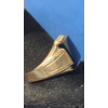 Image 5 : Men's 10K Gold Ring With Black Onyx - Size 10 - Weight: 4.8g