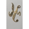 Image 9 : 14K Gold Pendants & Two-Tone Butterfly Studback Earrings - Weight: 1.9g