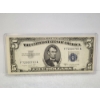 Image 1 : Excellent United States 1953 Five Dollar Silver Certificate Note in Great Condition! 