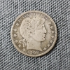 Image 1 : 1908-O United States Barber 90% Silver Quarter ~ VERY NICE OLDER SILVER COIN!