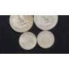 Image 6 : Assorted Years/Mint Marks 90% Silver Roosevelt And Washington Quarters - Face Value: $1.45