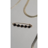 Image 6 : Sterling Silver Two-Toned Braided Necklace & Assorted Costume Jewelry 