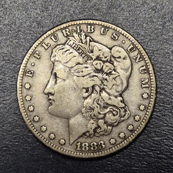 1883 S Morgan Silver Dollar - Circulated See Pics 