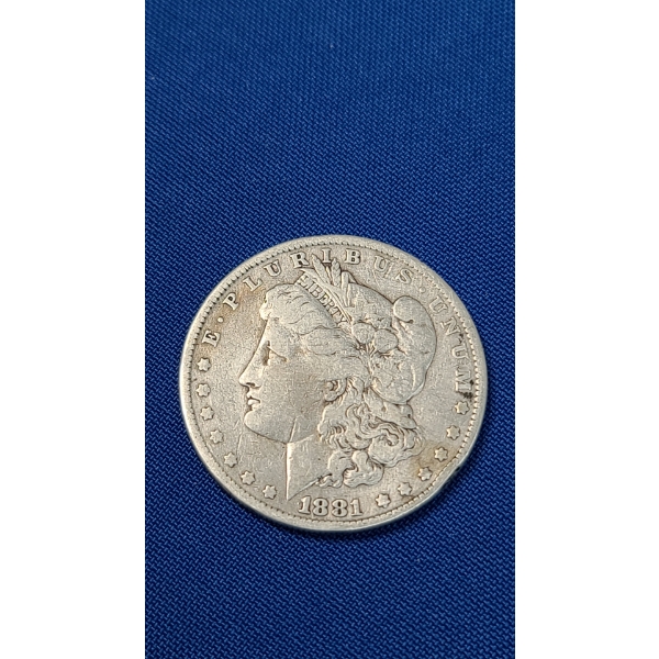 1881 90% Silver Morgan Dollar
