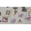 Image 9 : Large Mixed Lot of Assorted Pins & Keychains Ft. Breast Cancer "O" Pin & Other Ohio Pins!