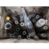 Image 5 : Heavy Duty Solid Wood Vintage 12''x17''x13'' Crate And Interesting Vintage Bottle Collection 