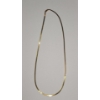 Image 2 : 10K Yellow Gold 18" Herringbone Necklace (Has Snag) - Total Weight: 2.9g