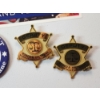Image 5 : Collectible Boss Hogg & Sheriff Rosco P. Coltrane Dukes of Hazzard Signed Poster, Badges, & Pins