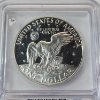 Image 4 : ICG PR 69+ DCAM From Government Packaging 1973-S Eisenhower Dollar Signed by Austin Hutto