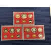 Image 2 : United States Proof Sets (3) - 1982 - FV $2.73 - Kennedy Half Dollar - Quarter - Dime - Nickel 