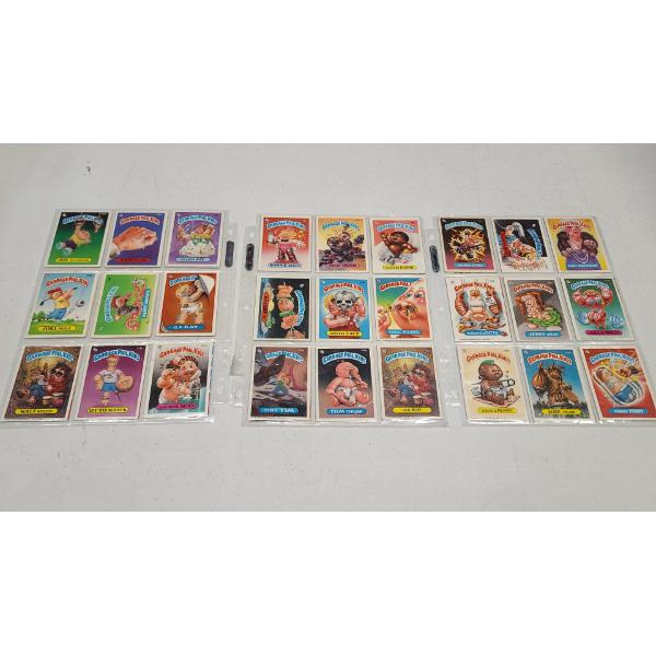 Lot Of Assorted Garbage Pail Kids Trading Cards/Stickers Ft "Nasal Hazel"