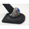 Image 2 : Jostens U.S. Navy Veteran Ring Blue Stone SRD Co. 250 Stainless Military Style Ring