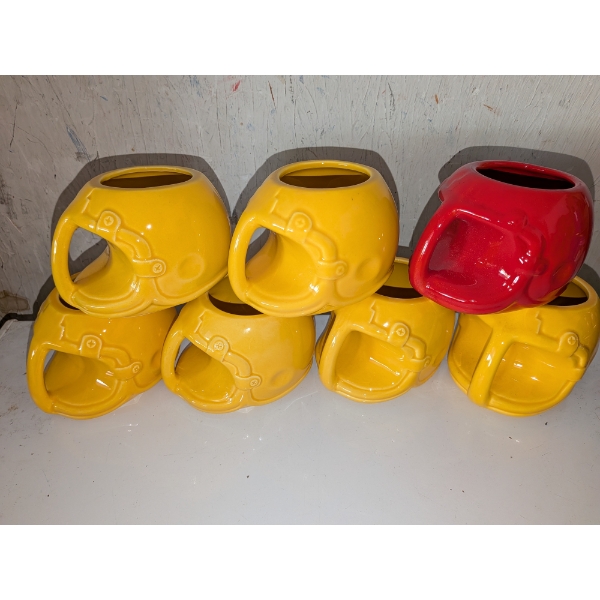 Helmet Mugs & Coffee Tins