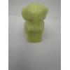 Image 3 : Adorable Degenhart Uranium Glass Dog Figurine - Daffodil - ~2.5 inches 