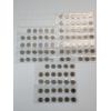Image 1 : Assorted U.S. Nickels in Binder Sheets - Face Value: $4.95