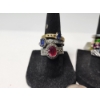 Image 2 : Large Lot of Sterling Silver Rings! 10 Assorted Rings - Total Weight: 26.2g