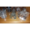 Image 2 : Antique Ink Well Collection As Shown - Very Nice Group Of Old Styles - See Pics