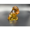 Image 5 : Degenhart Dogs - Amber- Adorable Glass Dog Figurine - ~2.5 inches 