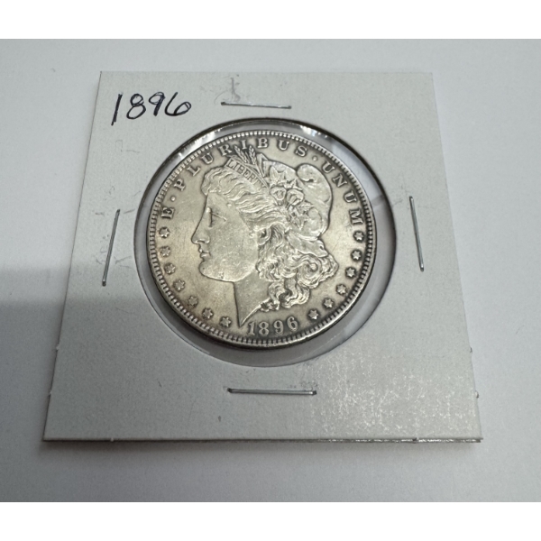 1896 United States Morgan Silver Dollar- Incredible Condition 