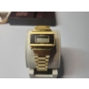 Image 3 : Vintage Marcel Digital Solid State Quartz Gold-Tone Watch with Original Box