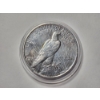 Image 4 : UNITED STATES 1923 SILVER PEACE DOLLAR WITH BRILLIANT SHINE & UNIQUE TONING ~