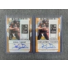 Image 4 : Two Autographed Rookie Kevin Davidson 2020 Panini Football Trading Cards - ONE NUMBERED 64/99!