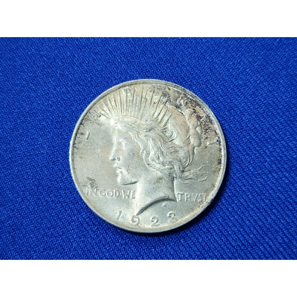 1923 90% Silver Peace Dollar