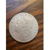 Image 1 : 1880 Morgan Silver Dollar - 90% Silver - FV $1.00 - Mintage 12,600,000