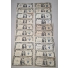 Image 1 : Lot Of (20) Assorted Series United States $1 Silver Certificates - Face Value: $20.00