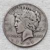 Image 1 : 1921 90% Silver Peace Silver Dollar FV: $1.00