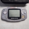 Image 2 : Translucent Purple Nintendo Game Boy Advance & Carrying Case ~ Missing Battery Cover ~ DOES POWER ON