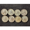 Image 1 : $2 Face Value in Assorted 90% Silver Washington Quarters - All In Great Condition!