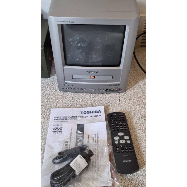 PICKUP IN CANTON - Toshiba Portable TV & Built In DVD Player - See Pics