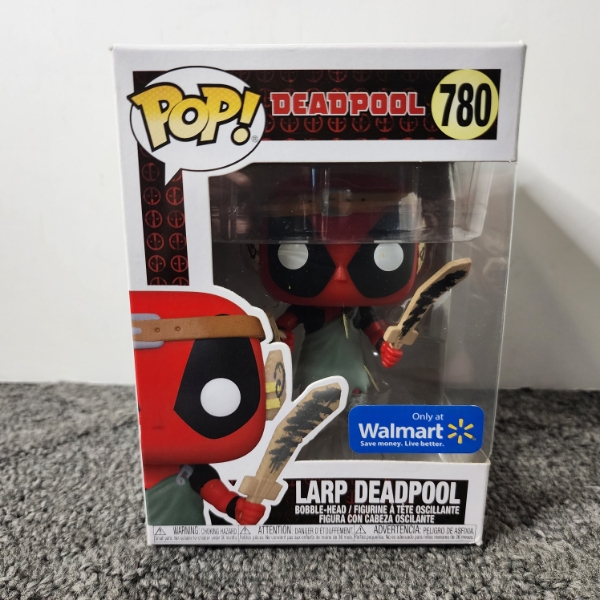 LARP Deadpool #780 Funko Pop ~ Walmart Exclusive! ~ In Original Box