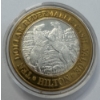 Image 3 : "Silver Strike" 0.6 Troy Oz .999 Fine Silver Limited Edition Gaming Token from the  Contains approxi