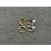 Image 2 : (2) 14K Gold Earring Sets - Total Weight 3.5gram