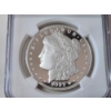 Image 2 : NGC GRADED PF70 ULTRA CAMEO .999 Fine Silver 2023-S Morgan Dollar Early Releases