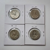 Image 6 : Four Assorted Years United States 90% Silver Washington Quarters - Face Value: $1.00