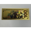 Image 3 : GI JOE "100" Dollar Gold Foil Note - Novelty Items - Collectible 