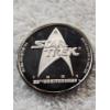 Image 2 : Star Trek 1991 25th Anniversary Commemorative Silver Coin - Captain Kirk - 1 Troy Oz. .9999 Silver