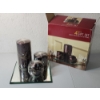 Image 1 : 4-Piece Candle Gift Set with Mirrored Tray - Brand New