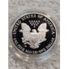 Image 6 : 2004 Silver American Eagle Proof - AFV $1.00
 - West Point Mint
 - 1 oz .999 Fine Silver
 - Original