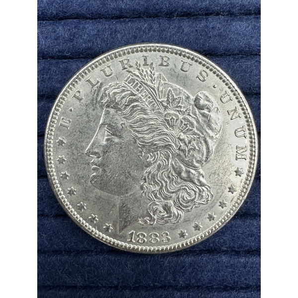 1883 Morgan Silver Dollar - Superb Condition
