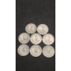Image 2 : Assorted Years & Mint Marks 90% Silver Washington Head Quarters - Face Value: $2.00