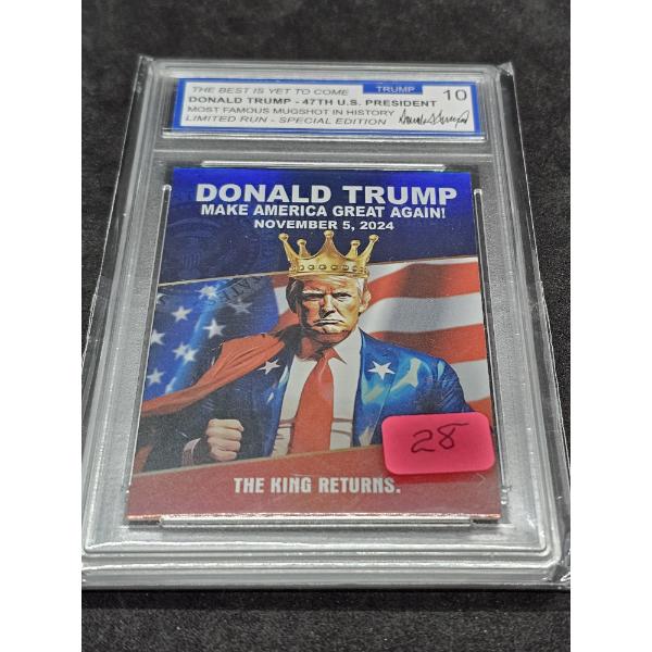 Donald J. Trump - The King Returns - Commemerative